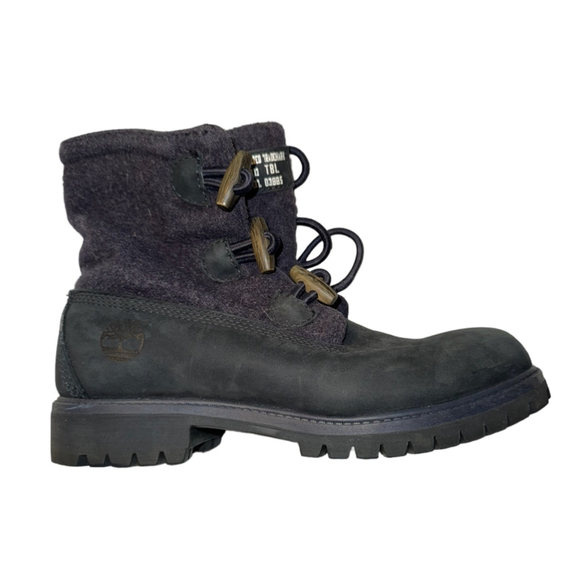 Timberland Boots Black Size 7.5 M Rill Down Toggle - Picture 1 of 8